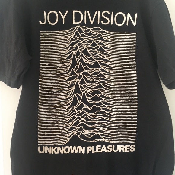 Joy Division Unknown Pleasures T-shirt Small - Picture 1 of 4